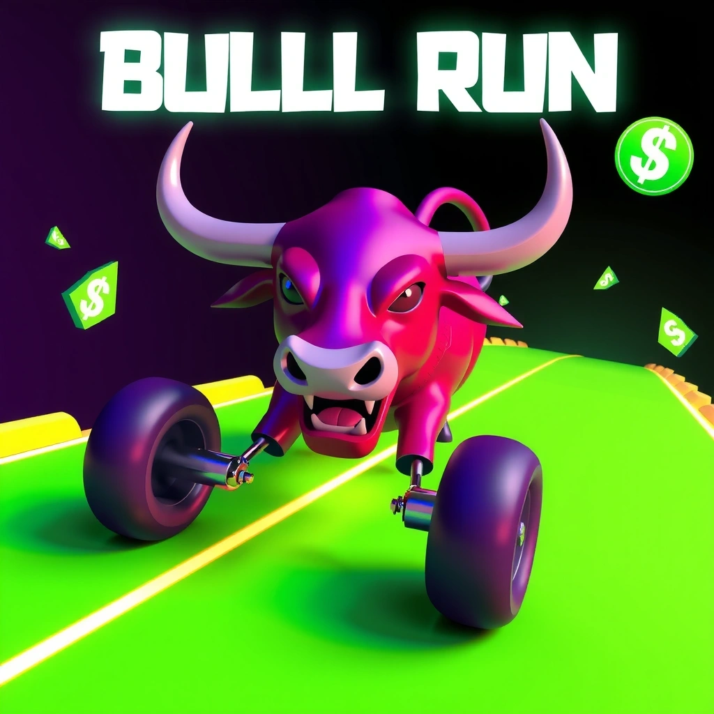 Bull Run Racing Game Interface